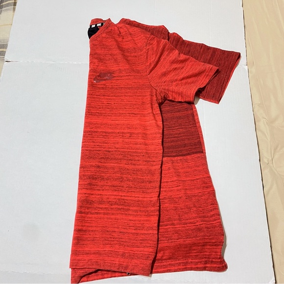 Nike Advance Knit T-Shirt In Orange Size Medium - Picture 3 of 3